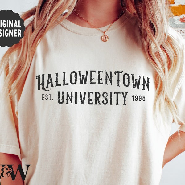 Halloweentown Universiteit SVG PNG | Halloween-SVG | Halloween-shirt Svg | Spookachtige Vibes Svg | Herfst Svg | 31 oktober Svg | Halloween-film Svg