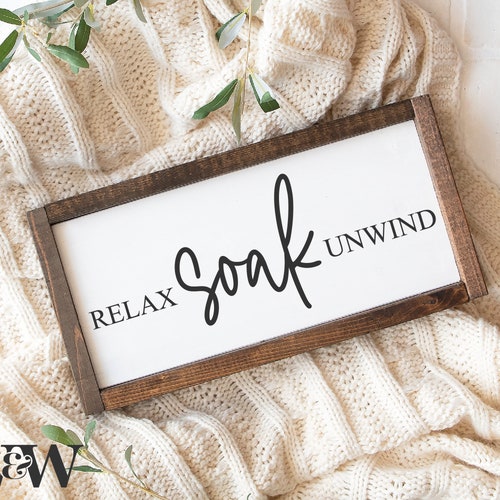 Soak Your Worries Away Svg Cut File. Bathroom Decor Svg. Etsy