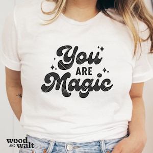 You Are Magic-svg | Retro shirt-SVG | Gemaakt van magische SVG | Manifest offerte Svg | Boho T-shirt Svg | Je bent Limited Edition-SVG | Bestand knippen