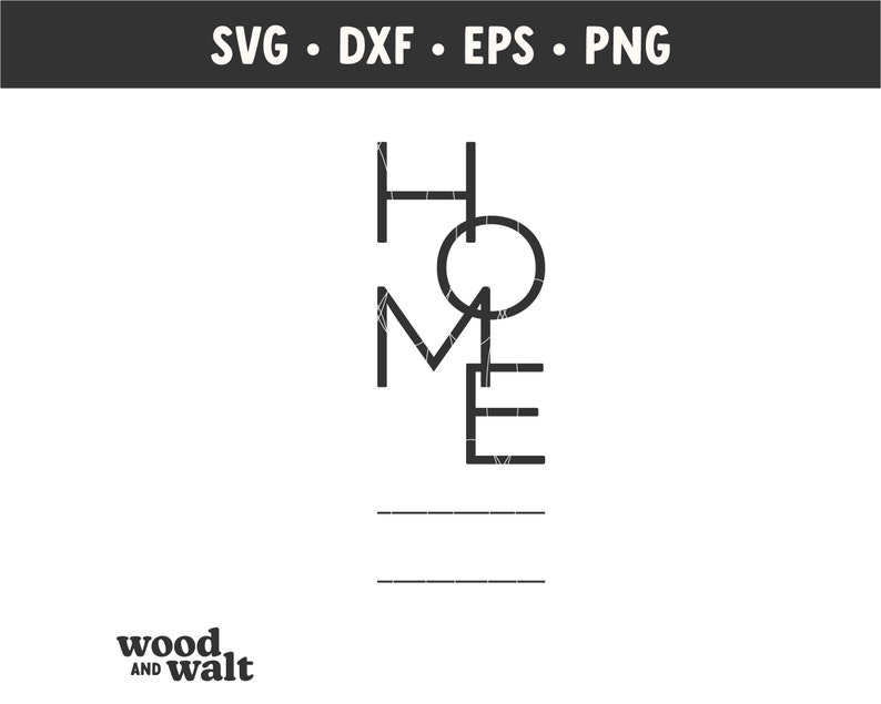 May include: Black and white graphic design of the word "HOME" with the letters overlapping each other. The design is simple and modern.