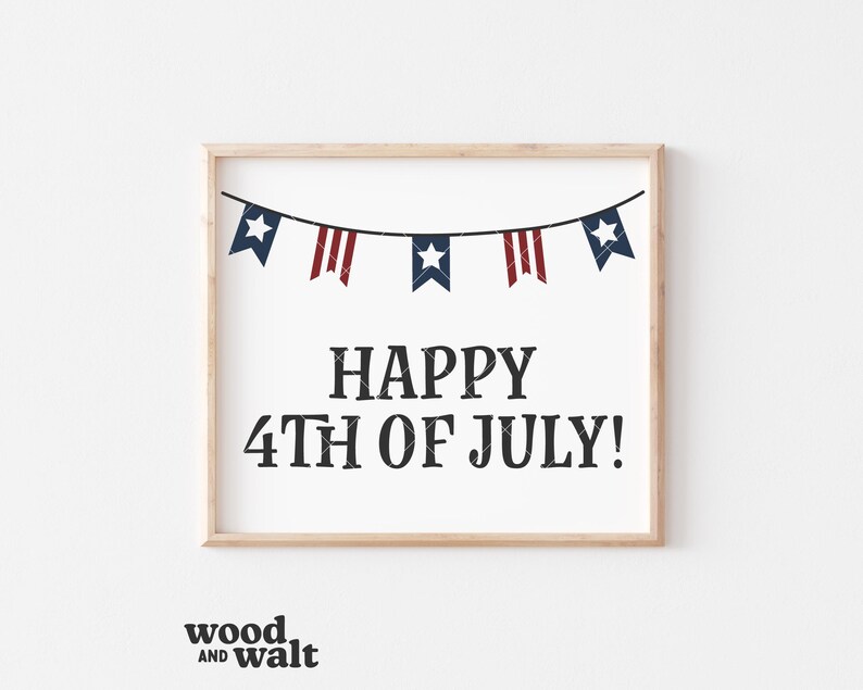 Happy 4th of July SVG | Independence Day Cut File | American Flag ...