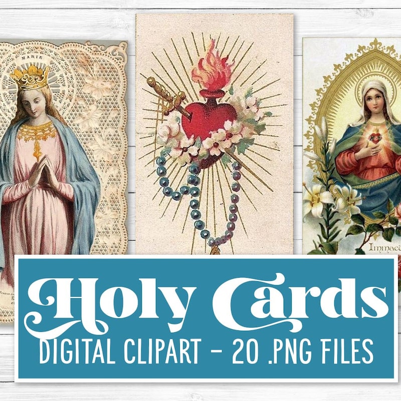 Catholic Religious Cards - Etsy
