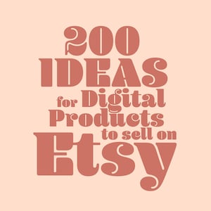 Wat kun je verkopen op Etsy? Meer dan 200 ideeën voor digitale producten om online te verkopen
