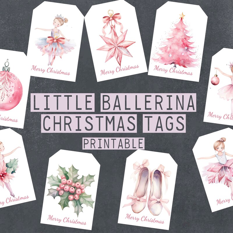 Diy Christmas Tags - Etsy