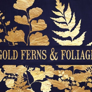 Gold Leaves PNG, Gold Branches PNG, Gold Foil PNG, Gold Leaves Clipart,  Botanical Png, Fern Png, Gold Foliage Png 