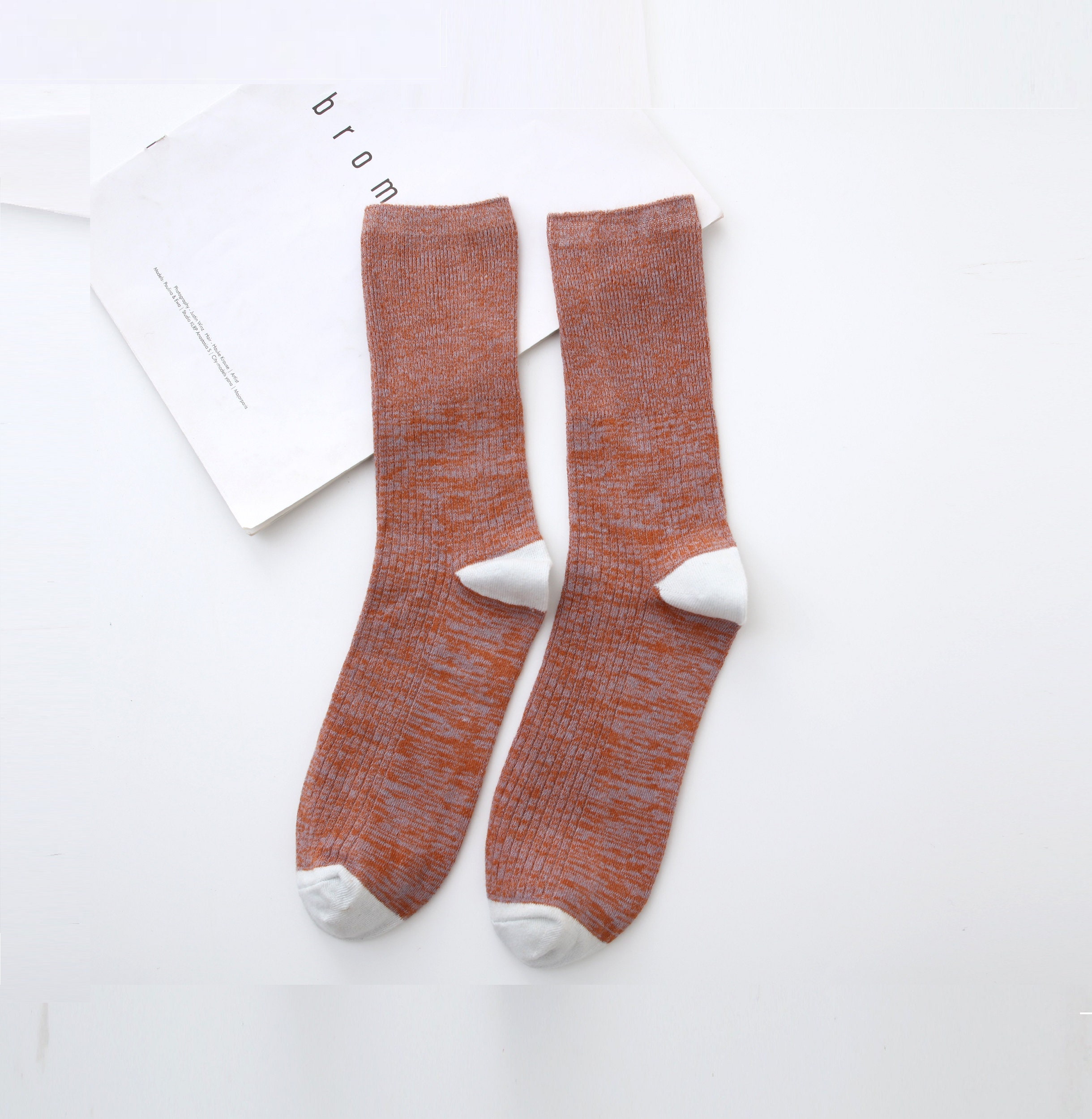 Hemp Socks with Organic Cotton Blend 4 Pairs Crew socks | Etsy