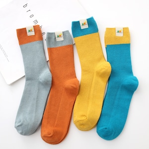 Ensemble de chaussettes en chanvre biologique Earth Mode, cadeau de Noël parfait, chaussettes écologiques, en chanvre et en coton biologique dans un sac cadeau, cadeau pour elle