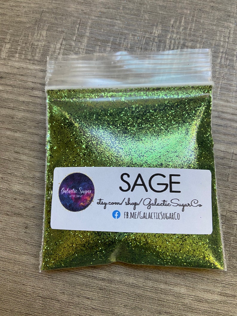 Sage Green metallic fine glitter for tumblers crafts molds Etsy