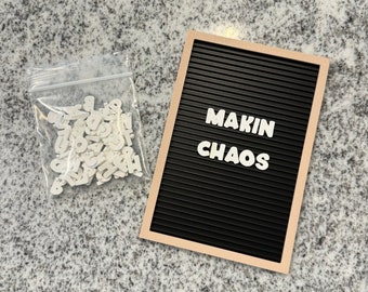 NEW 5x7" Custom Letter Signs For Beardie & Other small animal enclosures Decor - Board + 2 Letter Sets 2-3WK TAT
