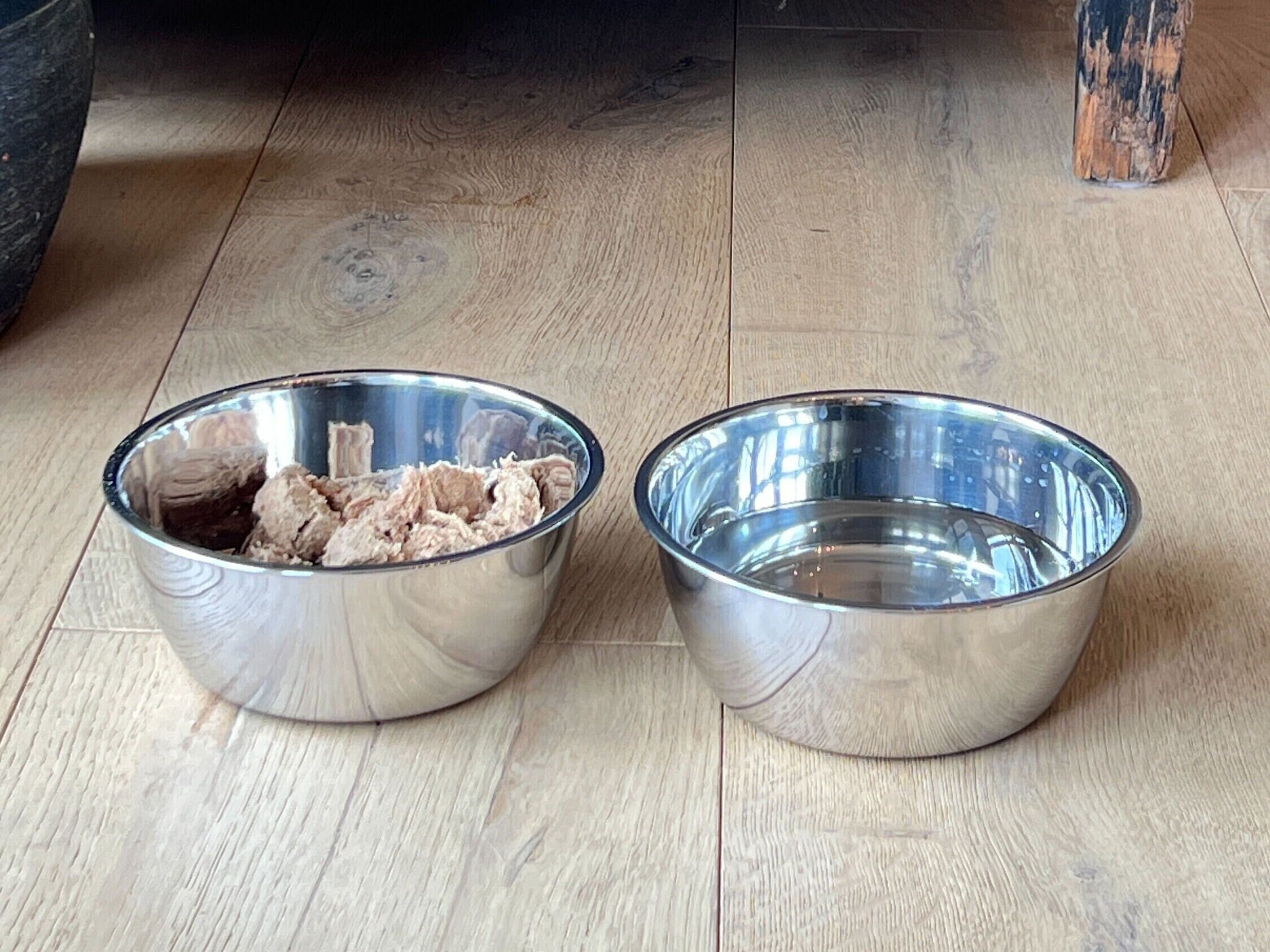 Lightweight Stainless Steel Dog Bowl 32 OZ | Medium Food & Water Dish SSLW3