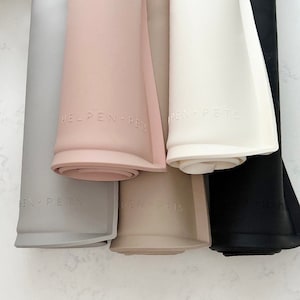 Silicone Pet Food Mat: Non-Toxic 100% Food Grade BPA & Phthalate Free Silicone Best Quality Dog Cat Feeding Mat Waterproof