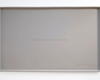 Chateau Grey Silicone Pet Food Mat