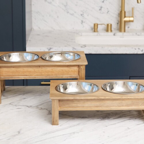 Raised Dog Bowls Etsy