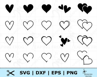 Black Heart Clipart Etsy Black Heart Clipart Etsy