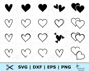 Heart Clipart Etsy