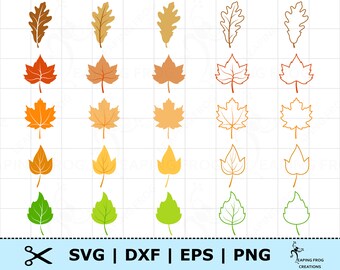 Download Autumn Leaves Svg Etsy