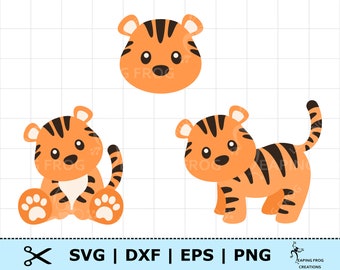 Download Baby Tiger Svg Etsy