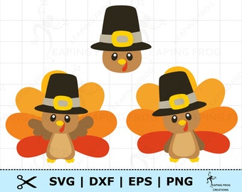 Download Cute Turkey Svg Etsy