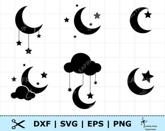 Moon And Stars Svg Etsy Moon And Stars Svg Etsy