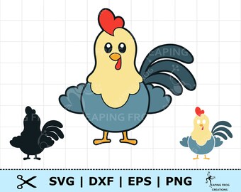 Download Mandala Rooster Svg Etsy