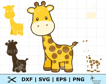 Download Baby Giraffe Svg Etsy