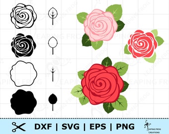 Download Layered Flower Svg Etsy