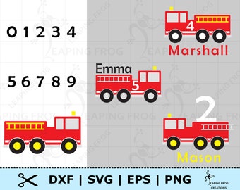 Free Free 177 Fire Truck Birthday Svg Free SVG PNG EPS DXF File