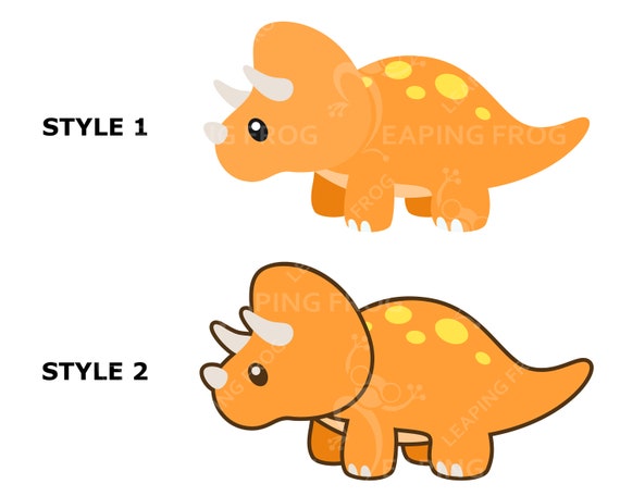 Baby Pink Triceratops Clip Art at  - vector clip art