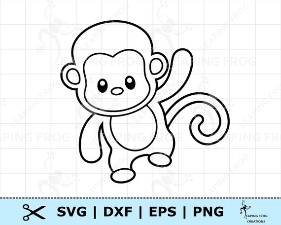 Free Free 177 Cute Baby Monkey Svg SVG PNG EPS DXF File