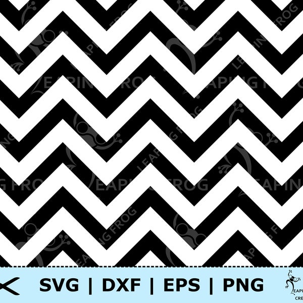 Motif à chevrons SVG. Fichiers de coupe Cricut, Silhouette. Svg chevron. Chevron png. Chevrons dxf. Clipart Chevon. Svg motif noir et blanc.