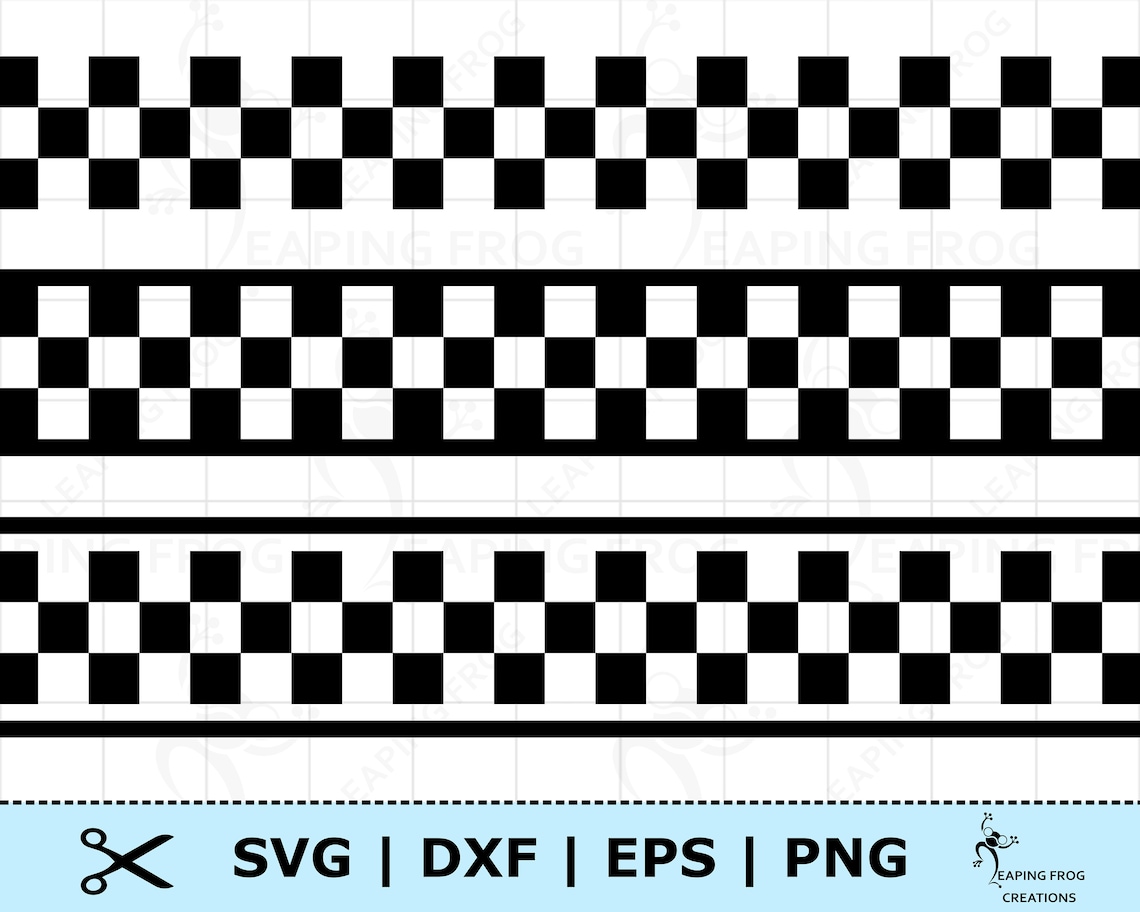 Racing Stripes SVG. 3 versions Seamless. Cricut cut files | Etsy