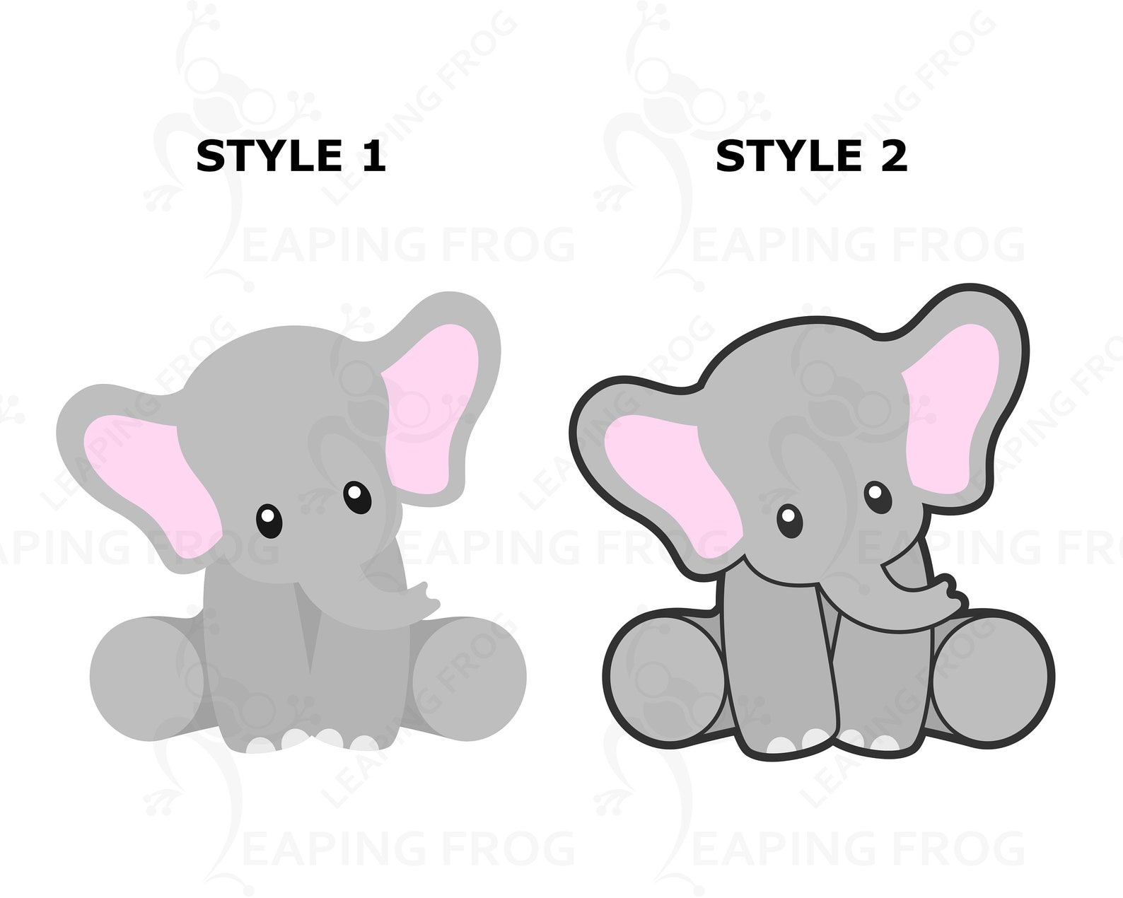 Free Free 97 Baby Elephant Svg Etsy SVG PNG EPS DXF File