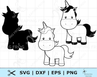Cute Unicorn SVG DXF EPS png. Cricut Cut files, Silhouette. Unicorn Coloring page svg. Unicorn outline svg. Unicorn svg. Unicorn clipart.