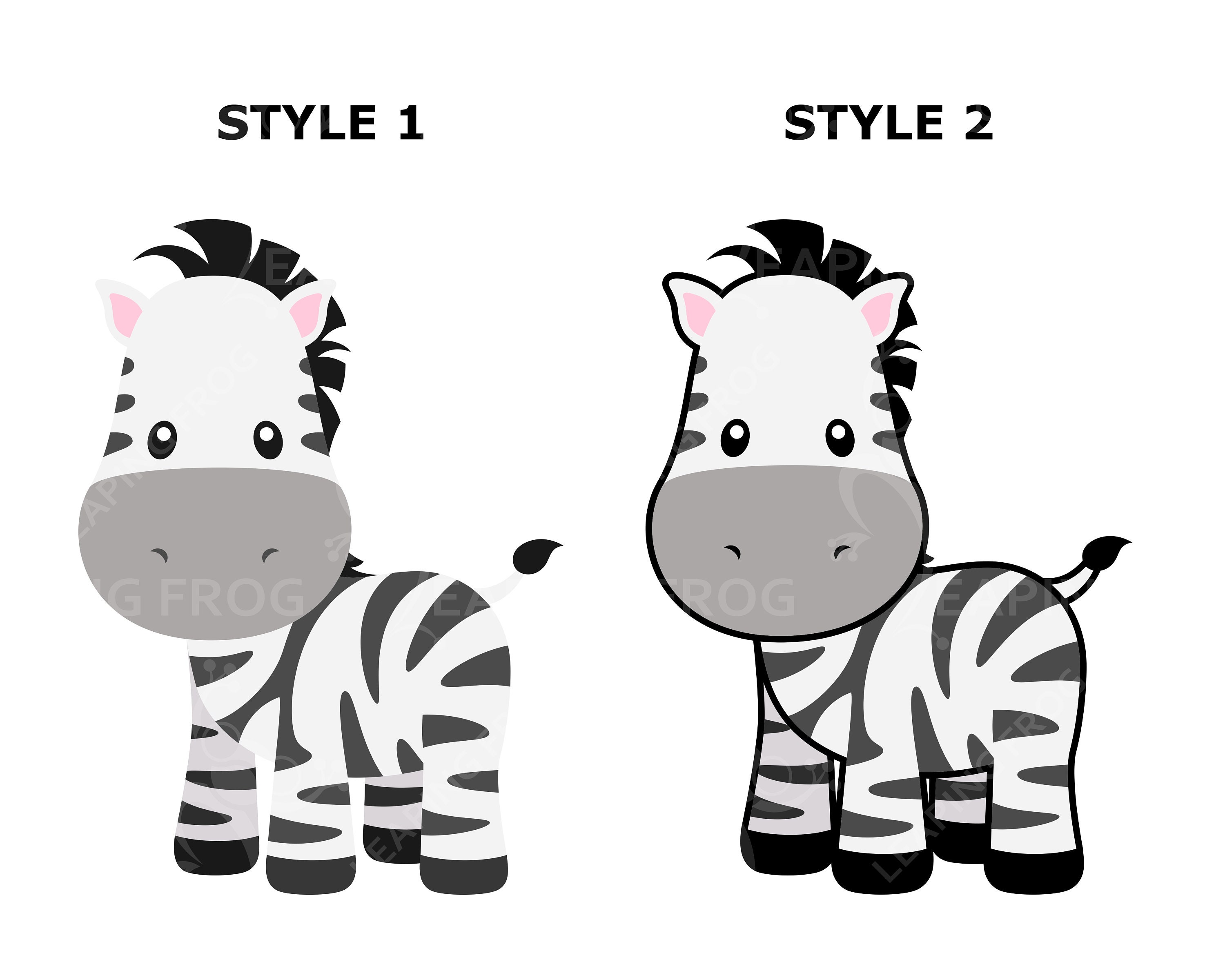 Dibujo para colorear de una cebra realista Descargar o Imprimir de forma  gratuita, image size:3000x2400