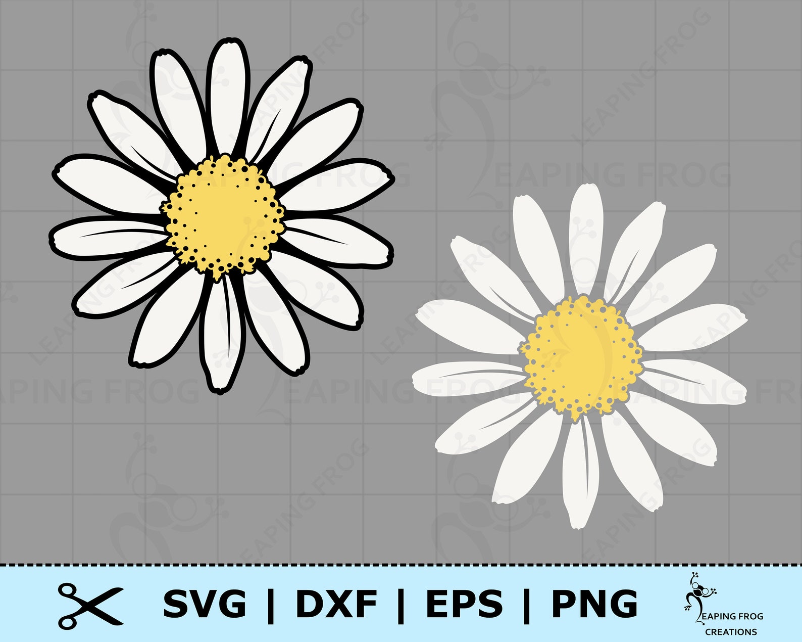 Daisy SVG. PNG. Flowers. Cricut Silhouette cut files | Etsy