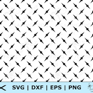 Diamond Plate SVG. PNG. Diamond Pattern. Seamless! Cricut cut files, Silhouette files. Black, White.  DXF, eps. Instant Download.