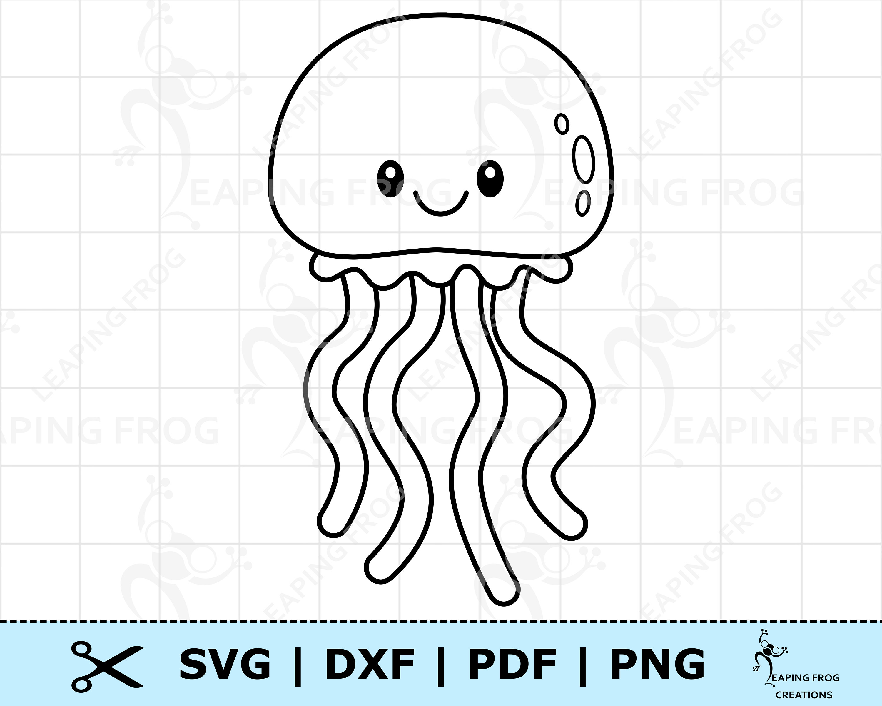 Free Free Cute Jellyfish Svg SVG PNG EPS DXF File