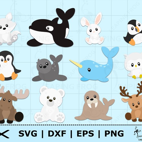 Arctic Animals SVG PNG. Cricut Cut Files Layered Files. - Etsy Canada Arctic Animals SVG PNG. Cricut Cut Files Layered Files. - Etsy Canada