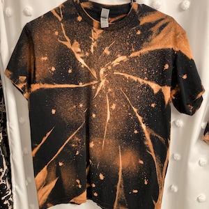 Bleach Tie-Dye T-Shirt - Size: Medium
