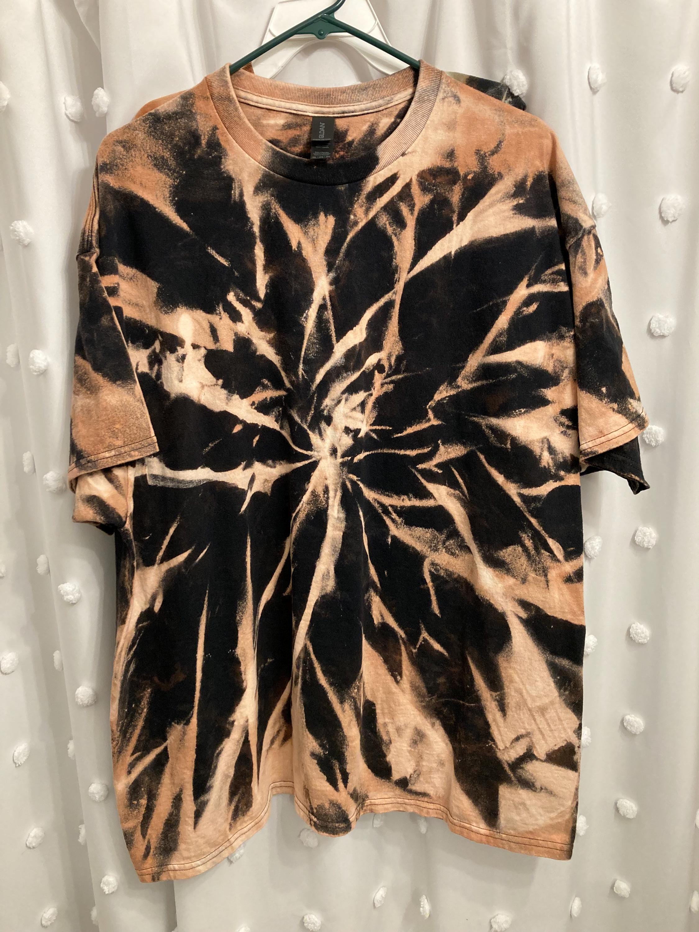 Bleach Tie-dye T-shirt - Size: 2XL - Etsy