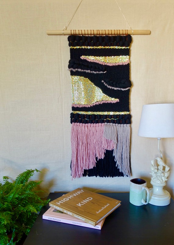 Etsy weaving wall hanging hotsell