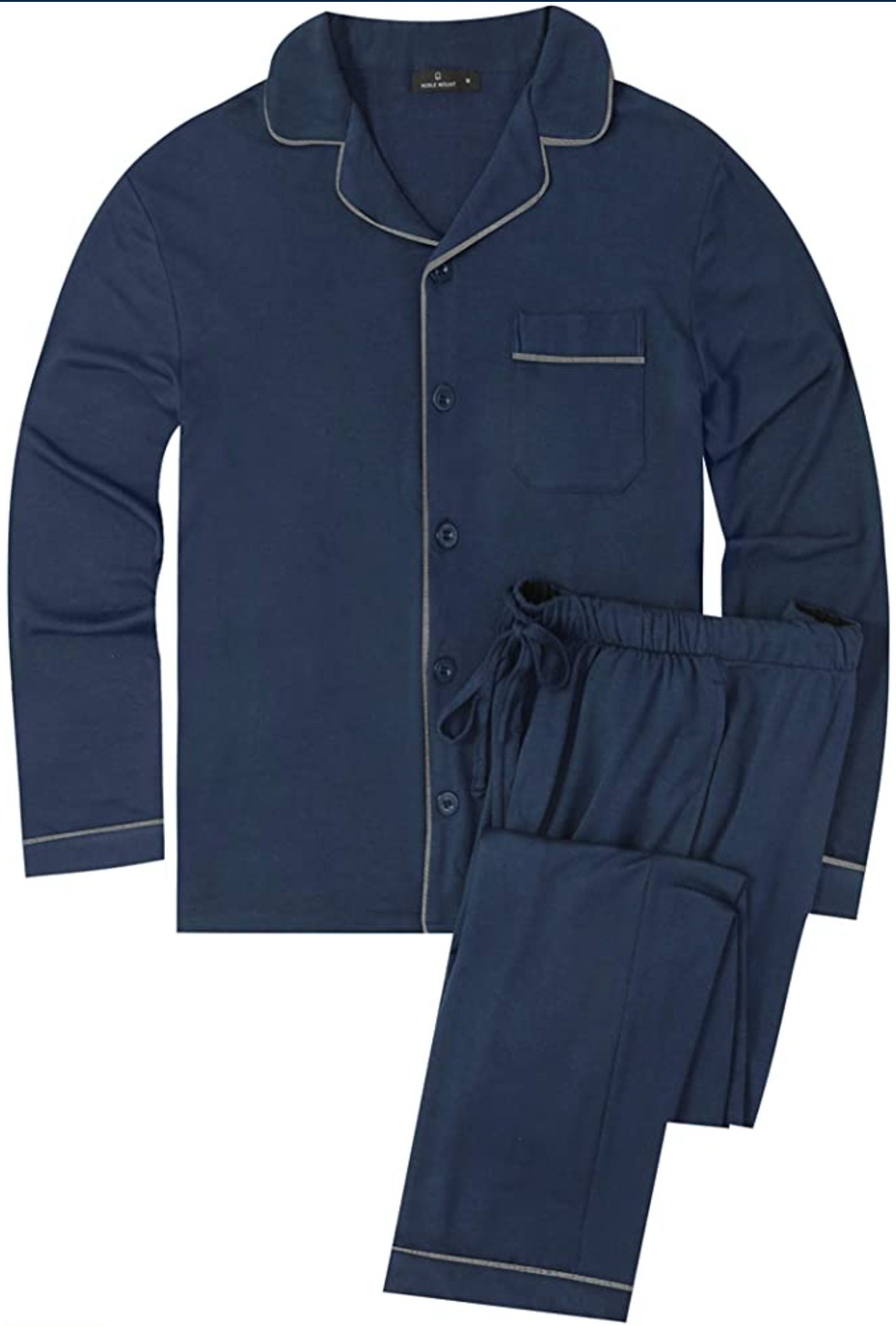 Mens monogrammed pyjamas sale