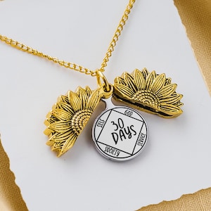 SOBRIETY GIFT For WOMEN - Alcoholics Anonymous - Narcotics Anonymous - Sobriety Achievement - Sober Date Anniversary - Recovery Anniversary