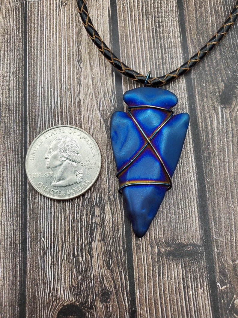 HEMATITE NECKLACE HEMATITE Jewelry Braided Blue Gemstone Etsy