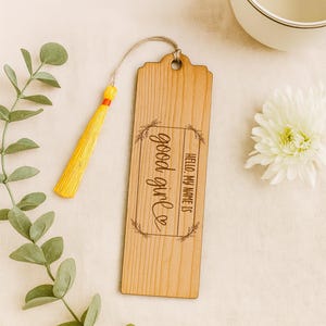 Houten boekenlegger Good Girl Smut: Spicy Romance Reader-cadeau