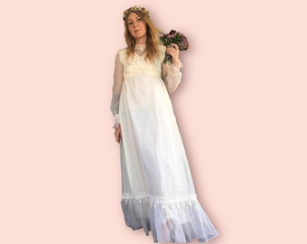 Robe de mariée vintage //