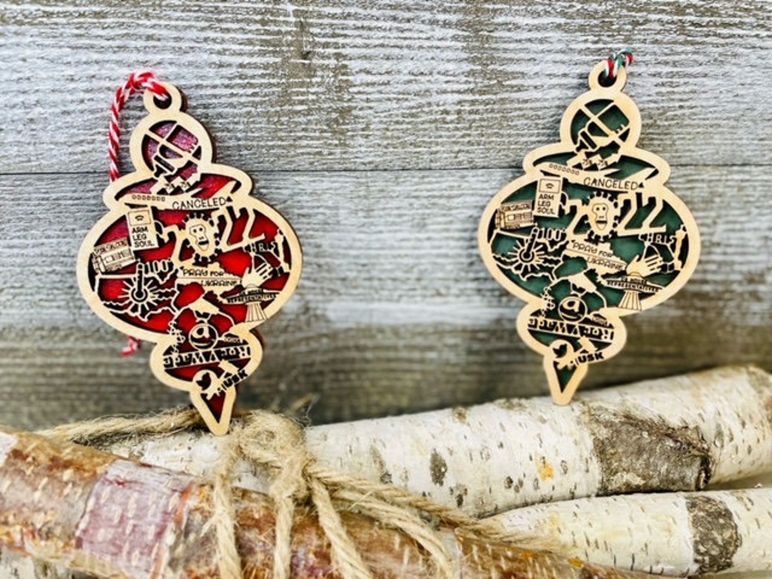 2022 Christmas Ornament 2022 Ornament Year in Review Etsy