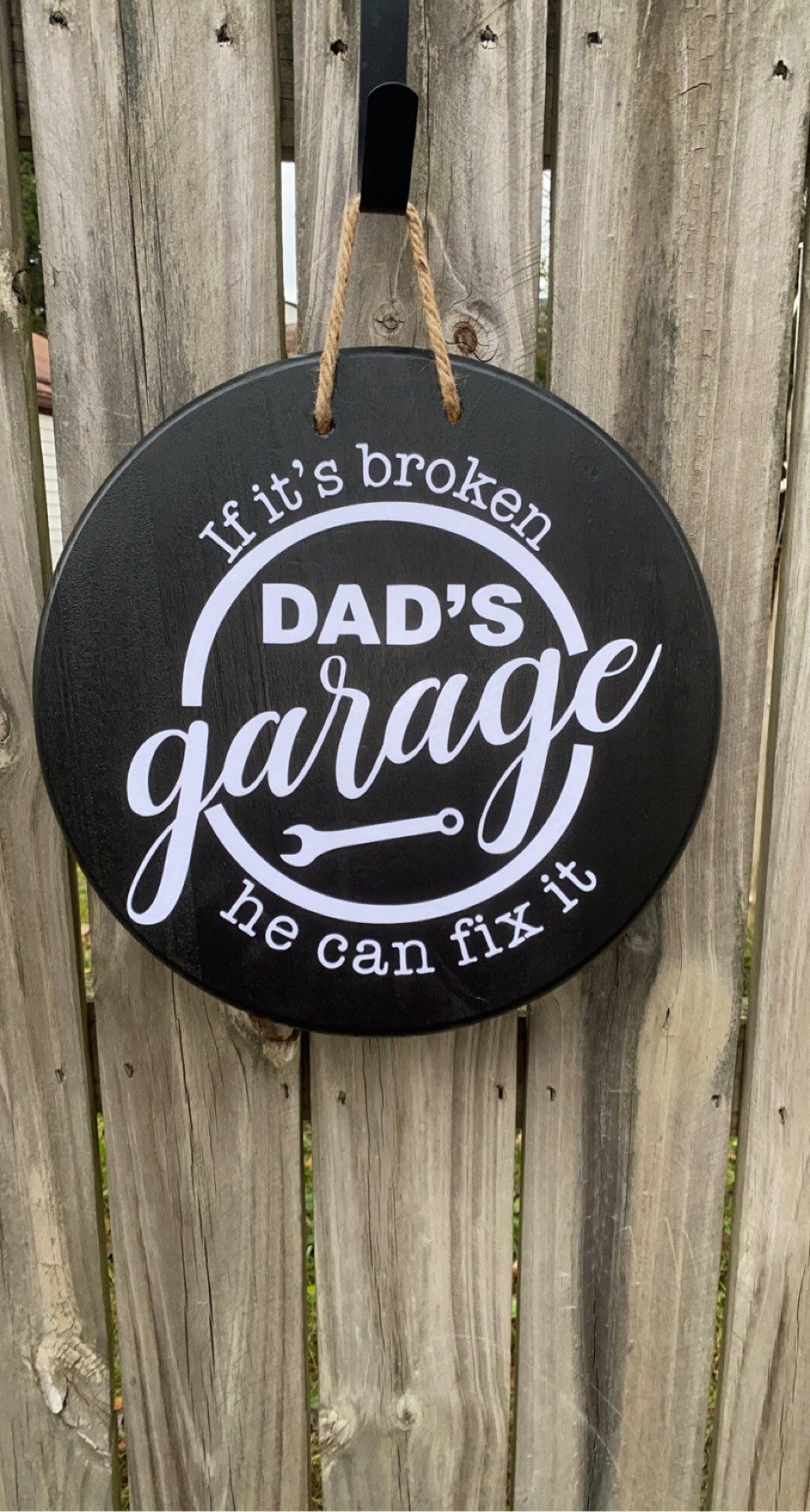 Dads Garage Sign Christmas Gifts for Dad Garage Sign for Etsy