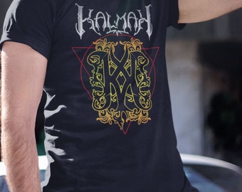 Kalmah Band Album Custom Black T-shirt USA Size Men/'s