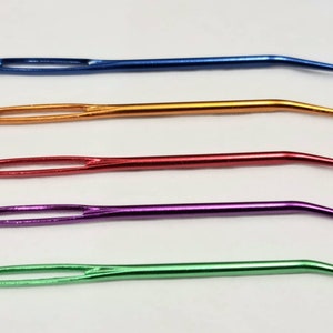 Anodised Darning Needle for knitting and crochet
